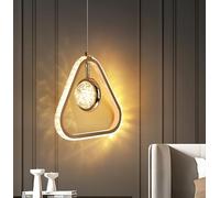SSNCcNC LED moderno Cristallo Dimmerabile Luce a sospensione Camera da letto Comodino Design creativo Luce a tre colori Soggiorno Sala da pranzo Scale Soppalco
