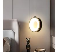 SSNCcNC LED Moderno Luce a sospensione Dimmerabile Acrilico Minimalismo Camera da letto Comodino Luce tricolore Soggiorno Sala da pranzo Scale Soppalco