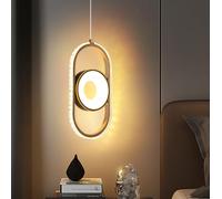 SSNCcNC LED Moderno Minimalismo Dimmerabile Luce a sospensione Acrilico Camera da letto Comodino Luce tricolore Soggiorno Sala da pranzo Scale Soppalco