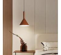 SSNCcNC Marrone, Nordico Lampada per sala da pranzo LED Moderno Luce a sospensione Luce tricolore Metallo 7W Macaron Design creativo Camera da letto Soggiorno Soppalco