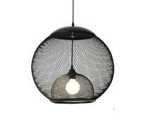SSNCcNC Nordico Lampada a sospensione vintage Minimalismo Lampada da sala da pranzo nero Luci a sospensione Design creativo= Lampada da soffitto E27 camera da letto soggiorno Ø50cm
