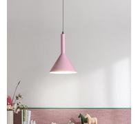SSNCcNC Rosa, Nordico Lampada per sala da pranzo LED Moderno Luce a sospensione Luce tricolore Metallo 7W Macaron Design creativo Camera da letto Soggiorno Soppalco