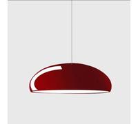 SSNCcNC Rosso, Nordico Moderno Luce a sospensione Design creativo Minimalismo Lampada da sala da pranzo =Comodino Lampada da camera da letto E27 Soggiorno Soppalco Scale 35CM