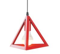 SSNCcNC Rosso, Vintage Industriale Lampada a sospensione Design creativo Macaron Lampada sala da pranzo Minimalismo Lampada da camera da letto E27 Soggiorno Soppalco