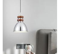 SSNCcNC Vintage Industriale Lampada a sospensione moderno Legno Lampada da sala da pranzo Luci a sospensione Comodino Lampada da soffitto E27 camera da letto soggiorno
