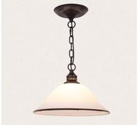 SSNCcNC Vintage Vetro Lampada a sospensione Lampada da tavolo Stile americano Lampada da camera da letto Lampada da soffitto Minimalismo E27 soggiorno 34 * 23cm