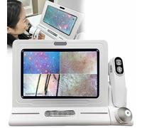 SSQUZA Analizzatore Diagnostico dei Capelli della Pelle, Microscopio Digitale 11 Pollici, Analizzatore del Rivelatore dei Capelli della Pelle del Follicolo Pilifero del Cuoio Capelluto