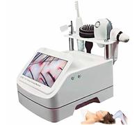 SSQUZA Analizzatore per Capelli E Pelle Microscopio Digitale LCD 10 in Portatile per Rilevatore Cuoio Capelluto, Macchina per Analisi Capelli Macchina Analisi Pelle Rilevatore Follicolo Pilifero