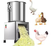 SSQUZA Robot da Cucina Commerciale,Tritatutto Elettrico per Verdure da 3500 Giri/min,Grattugia Professionale per Verdure da 1800 W,Porta Alimentazione da 12,6 Pollici,per L'alimentazione di Polli