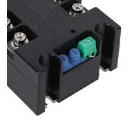 SSR-100WA-R (4KW) Scheda di Avviamento del Motore, Motorino di Avviamento Dolce Monofase a 2 Fasi Accessorio di Controllo Industriale Inferiore in Ottone per Pompa Dell'acqua(Modulo ottico)
