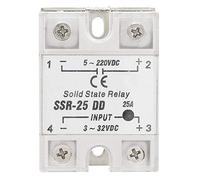SSR-25 DD Relè allo Stato Solido, Modulo Relè a Stato Solido 25A 5-220V DC a Dimensioni Compatte e Alta Affidabilità per il Processo Automatico Industriale