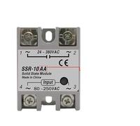 SSR-25DA SSR-40DA SSR-40AA SSR-40DD SSR 10A 25A 40A 60A 80A 100A DD DA AA Modulo relè a stato solido for controllo della temperatura PID 1 pz(DA,SSR-80A)