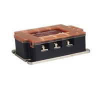 SSR-3PH40DA-H Three Phase Solid State Relay AC 5V 12V 24VDC Input Output 480VAC 10A 25A 40A 60A LED SSR Control Relay Board(10A) Controls Relays