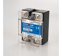 SSR da 10A a 120A DA AA DD Controllo CC monofase AC 3-32VDC 220 V CA 10DA 25DA 40DA Relè a stato solido DC-AC 25A 40A, Dimensioni: 80A)(40A)