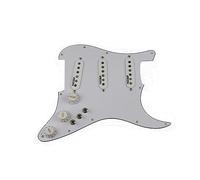 SSS Ainico 5 Pickup Single Coil Set Di Battipenna Precablato A 7 Vie Completamente Caricato Per Pickup Per Chitarra ST (Color : White)