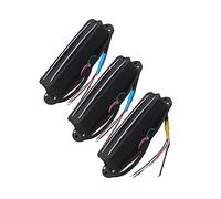 SSS Alnico 5 Hot Rails Humbucker Pickup Per Chitarra Elettrica Set Set Pickup Al Manico/centrale/ponte Pickups Set per Chitarra Elettrica