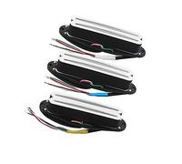SSS Alnico 5 Magnet Hot Rails Humbucker Pickup Chitarra Elettrica Collo/Medio/Pickup Al Ponte Set Per Parti Di Chitarra Pickups Set per Chitarra Elettrica