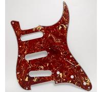 SSS Battipenna per chitarra a 11 fori Cherry Tortoise per chitarra elettrica ST, compatibile con chitarre elettriche Strat Parti di ricambio