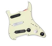 SSS Battipenna Precablato Caricato Per Chitarra A 11 Fori Per Chitarra Elettrica Con 3 Pickup Humbucker A Doppio Binario Battipenna precablati Set