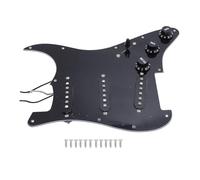 SSS Caricato Pickguard, 11 Buchi Caricati Precablato Strato Stile ST Chitarra Gratta Placca con Singola Bobina Set Pickup per Chitarra Elettrica