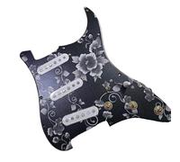 SSS Coil Split Alnico 5 Single Coil Pickup Set Precablato Caricamento Pickguard per parti di ricambio per chitarra elettrica St Set Battipenna Pickup
