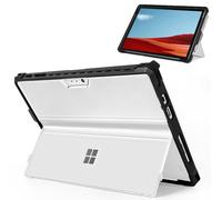SSS·GRGB Custodia per Microsoft Surface Pro Plus/Pro 7/Pro 6/Pro 5/Pro 4/Pro LTE da 12,3", custodia protettiva robusta, con portapenna, compatibile con tastiera Type Cover, semitrasparente