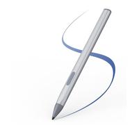SSS·GRGB Penna stilo triangolare MPP per Microsoft Surface, pulsante 2 in 1 e livelli di pressione 4096, rifiuto magnetico e palmo per Surface Pro/Go, HP Envy/Pavilion X360, ASUS VivoBook Flip Silver