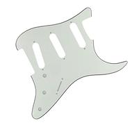 SSS NO foro di montaggio battipenna per chitarra battipenna piastra antigraffio 3 strati con modello trasparente Parti di Chitarra Elettrica