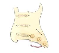 SSS Pickguard Caricato Precablato Con Pickup Single Coil Set Per La Sostituzione Delle Parti Di Riparazione Della Chitarra Elettrica