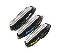 SSS Pickup Set Single Coil Guitar Humbucker Hot Dual Rails Pickup Con Magnete In Ceramica Per For ST Chitarra Elettrica Accessori di Ricambio per Chitarra (Color : 03)