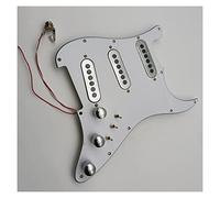 SSS Prewired Pickguard Harness Pickups 3 Mini Converter Per Chitarra For For ST Battipenna precablati Set (Color : 01)