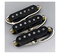 SSS Set Di Pickup Per Chitarra Alnico 5 A Carica Manuale Con Piastra Inferiore Grigia Accessori di Ricambio per Chitarra (Color : 01)