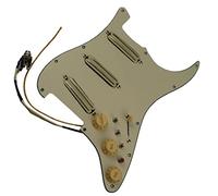 SSS Upgrade Prewired Pickguard Set Multifunzione Ad Alto Rendimento Mini Humbucker Pikups Adatto Per Chitarra For For ST Parti di ricambio per chitarre (Color : 01)