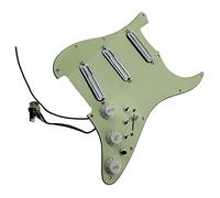 SSS Upgrade Prewired Pickguard Set Multifunzione Ad Alto Rendimento Mini Humbucker Pikups Adatto Per Chitarra For For ST Battipenna precablati Set (Color : 09)