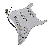 SSS Upgrade Prewired Pickguard Set Multifunzione Ad Alto Rendimento Mini Humbucker Pikups Adatto Per Chitarra For For ST Battipenna precablati Set (Color : 15)