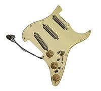 SSS Upgrade Prewired Pickguard Set Multifunzione Ad Alto Rendimento Mini Humbucker Pikups Adatto Per Chitarra For For ST Battipenna precablati Set (Color : 08)