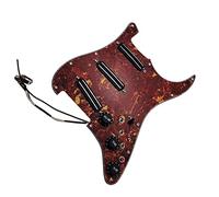 SSS Upgrade Prewired Pickguard Set Multifunzione Ad Alto Rendimento Mini Humbucker Pikups Adatto Per Chitarra For For ST Battipenna precablati Set (Color : 13)