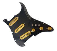 SSS Upgrade Prewired Pickguard Set Multifunzione Mini Gold Alnico 5 Pickup Per For FD Chitarra Battipenna precablati Set
