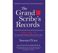Ssu-ma Ch'ien The Grand Scribe's Records, Volume V.1 (Copertina rigida)