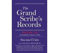Ssu-ma Ch'ien The Grand Scribe's Records, Volume VII (Copertina rigida)