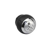SSUJLKCXY Pomello del cambio Pomello leva cambio adatto for Toyota Corolla Verso 2007 2008 2009 2010 2011 2012 2013(Silver 6 Speed)