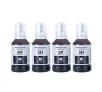SSUMCUWR 534 T534 T534120-AL RIFIUTA DI BOTTA A BOTTO ARENTE COMPATIBILE CON TAMPI DGT per modelli M1100 M1180 M1120 M2120(4 Bottle 534 ink)
