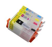 SSUMCUWR Cartucce di inchiostro ricaricabili a 4 pezzi compatibili compatibili per 902 904 903xl per Pro 6960 6970 6950 6956 OfficeJet 6951 6954 6958(South America 904)