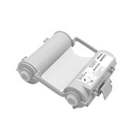 SSUMCUWR Nastro a trasferimento termico SL R101T R103T compatibile con MAX CPM 100G3C CPM 100 CPM 100H4 CPM 100H5 100HG3C 100HIII Stampante per etichette Bepop(R122T No Chip White)