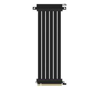 Ssupd Riser Flachband-Kabel PCIe 4.0 270mm black Accessori G89.OE776PI4L27.00