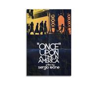 SSXAQWEE Poster con personaggi del film "C'era una volta in America", stampa artistica da parete su tela, poster decorativo moderno, per camera da letto, per camera da letto, 40 x 60 cm