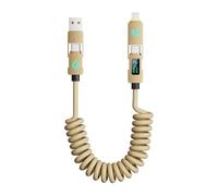 SSXDCVGBH Cavo dati a molla quattro in uno montato su auto