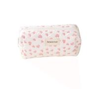 SSyang Astuccio Bambina, Astuccio Scuola, Materiali in Cotone, Amore, Piano singolo, Cerniera Liscia, per Scuola, Ufficio, Ragazzo, Ragazza, Adolescente, Adulto