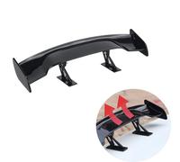 SSyang Mini ala Spoiler per Auto Universale, Spoiler Della Novità Dell'automobile, Dell'ala Posteriore Dell'ABS Ala Auto, Mini Spoiler Auto Universale, Utilizzata per la Decorazione(Nero)