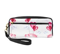 SSYGHT Funny Piggy Print Small Makeup Bag - Trousse da viaggio per donne, borsa cosmetica riutilizzabile con cerniera, nero, taglia unica, nero, taglia unica, Nero , Taglia unica